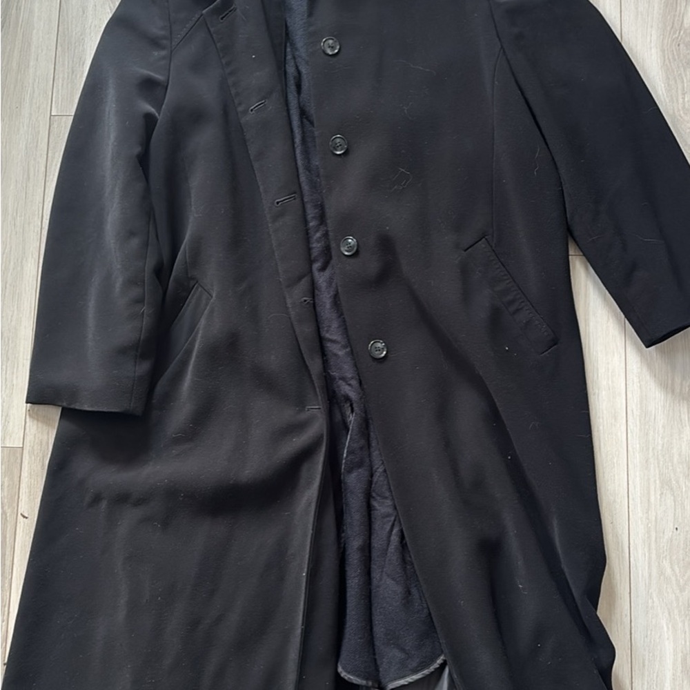 Women’s Black Overcoat